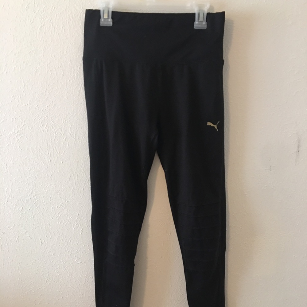 Black puma leggings